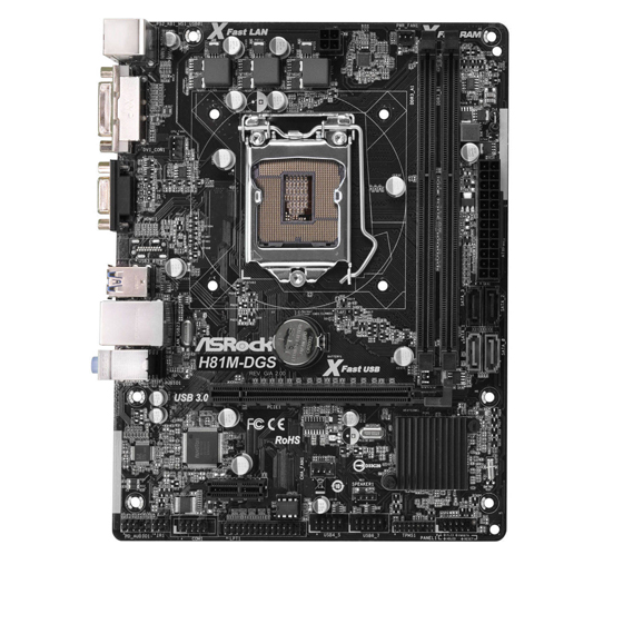 ASROCK H81M-DGS-R2.0 Motherboard