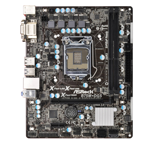 Asrock B75M-DGS Motherboard