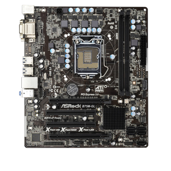 Asrock B75M-GL Motherboard
