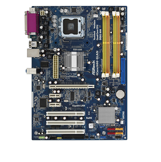 Asrock 4Core1600-GLAN Motherboard