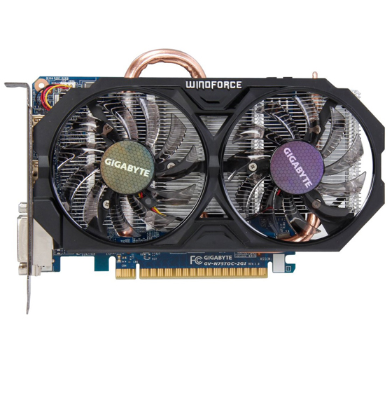 GIGABYTE GV-N75TOC-2GI Graphics Card