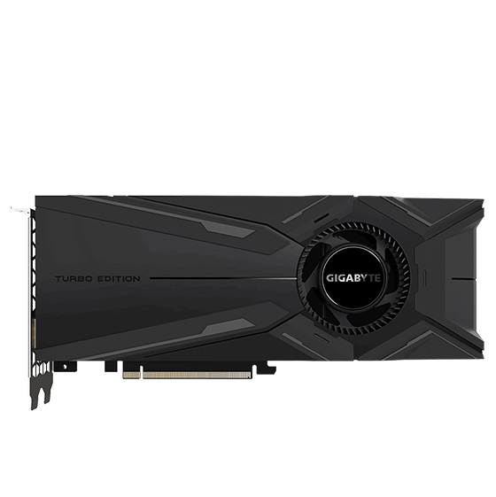 GigaByte GeForce RTX 2080 Ti TURBO OC 11G Graphics Card - 11GB