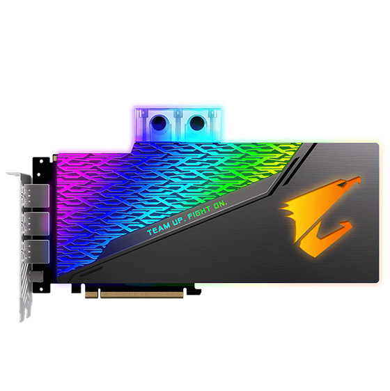 GigaByte AORUS GeForce RTX 2080 Ti XTREME WATERFORCE WB Graphics Card - 11GB