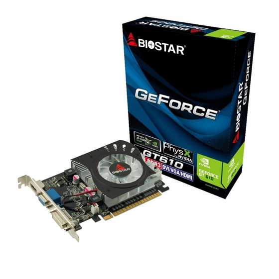 Biostar GT 610 Graphics Card - 2GB