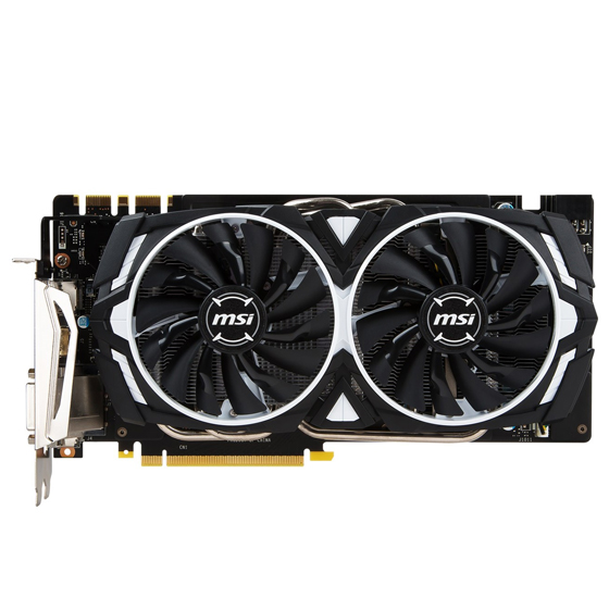 MSI GTX 1070 ARMOR OC Graphics Card - 8GB