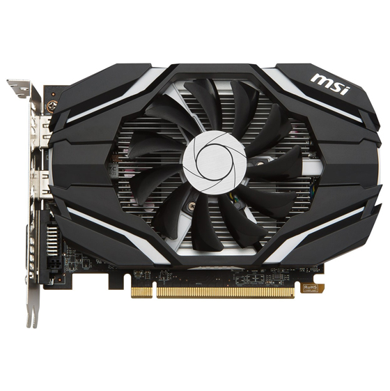 MSI RX 460 OC Graphics Card - 2GB