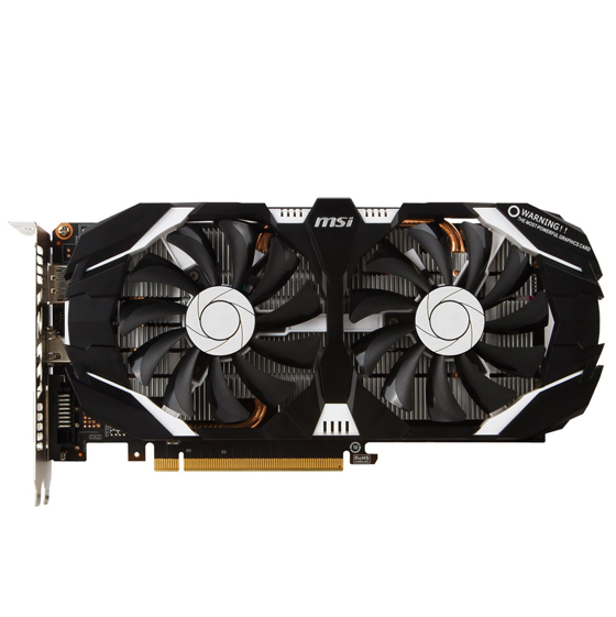 MSI GTX 1060 3GT OC Graphics Card - 3GB