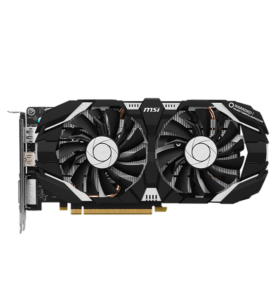 MSI GeForce GTX 1060 6GT OCV2 Graphics Card - 6GB