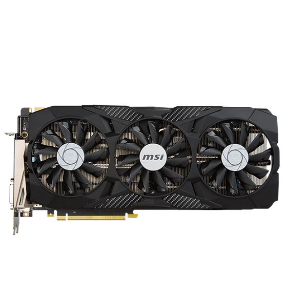 MSI GeForce GTX 1070 DUKE 8G OC Graphics Card - 8GB