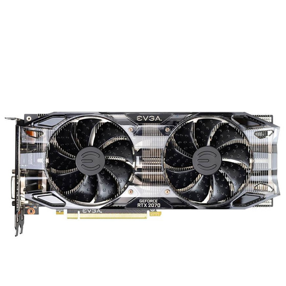 EVGA GeForce RTX 2070 BLACK GAMING 8G Graphics Card - 8GB