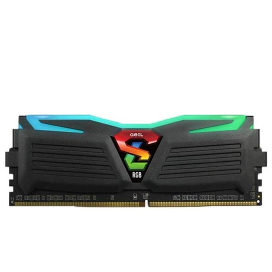 GEIL Super Luce RGB Lite DDR4 3000MHz CL16 Single Channel Desktop RAM - 8GB
