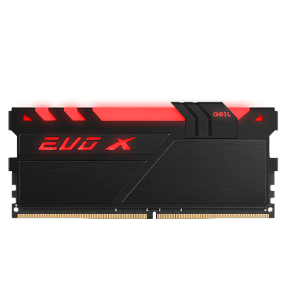 GEIL EVO X RGB DDR4 2400Mhz CL16 Single Channel Desktop RAM - 4GB