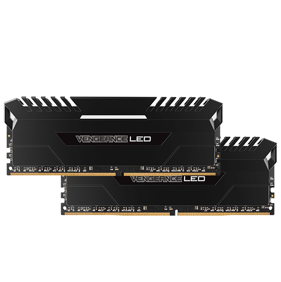Corsair Vengeance LED DDR4 3200MHz CL16 Desktop RAM - 16GB