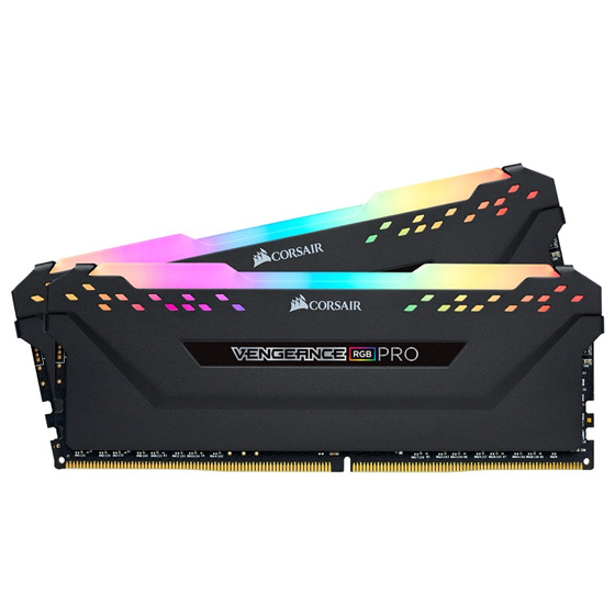 Corsair VENGEANCE RGB PRO Black DDR4 3200MHz CL16 Dual Channel Desktop RAM - 32GB