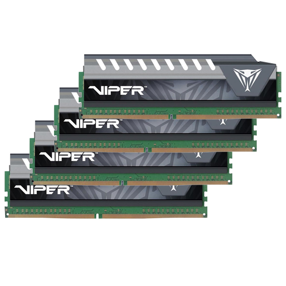 Patriot Viper Elite DDR4 Quad Channel 2800MHz CL16 Desktop RAM - 64GB