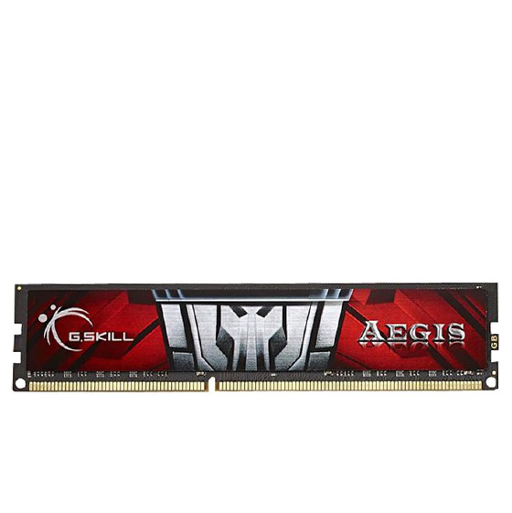 G.SKILL AEGIS DDR3 1600MHz CL11 Single Channel Desktop RAM - 8GB