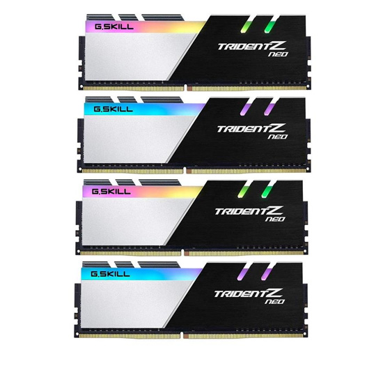 G.SKILL Trident Z Neo DDR4 3200MHz CL14 Quad Channel Desktop RAM - 64GB