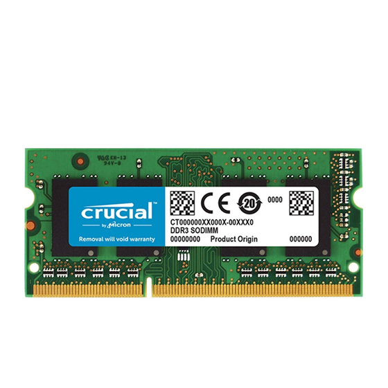 Crucial DDR3L 1866MHz Single Channel CL13 Laptop RAM - 8GB