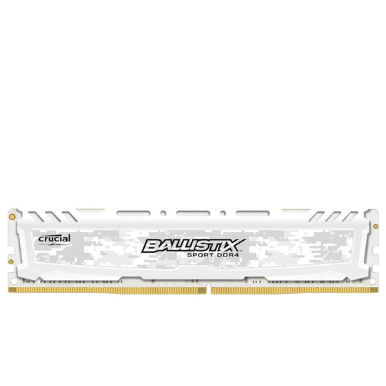 Crucial Ballistix Sport LT DDR4 2400MHz CL16 Single Channel Desktop RAM - 16GB