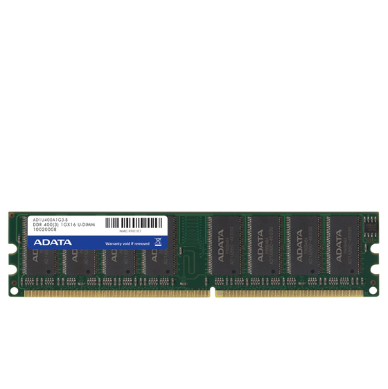 Adata Premier DDR Single Channel 400MHz Desktop RAM - 1GB