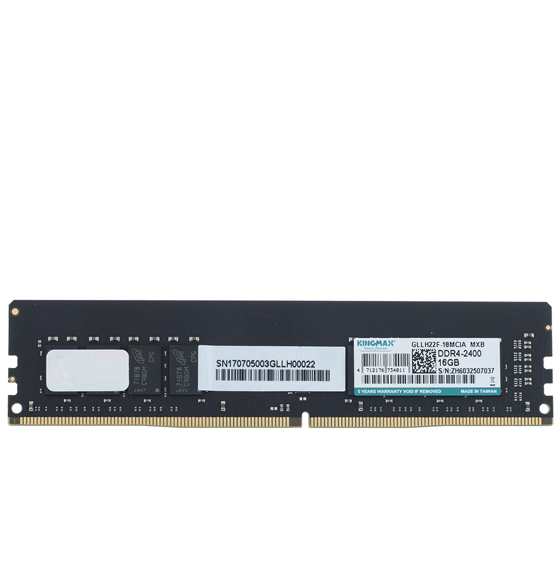 Kingmax DDR4 2400MHz CL16 Single Channel Desktop RAM - 16GB
