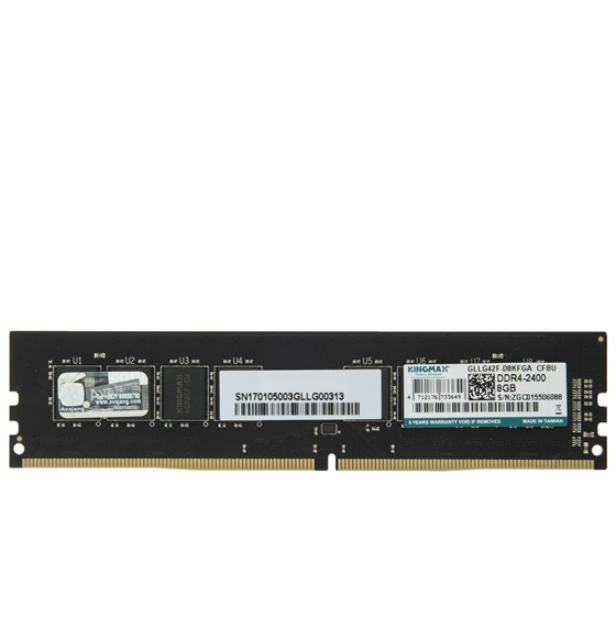 Kingmax DDR4 2400MHz CL16 Single Channel Desktop RAM - 8GB