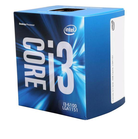 Intel Skylake Core i3-6100 CPU with BOX