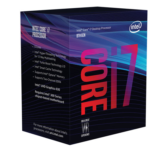 Intel Core i7-8700 Coffee Lake CPU