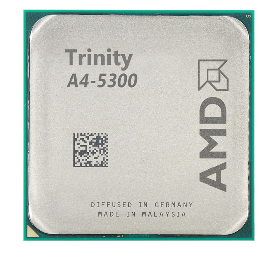 AMD A4-5300 Trinity CPU With BOX