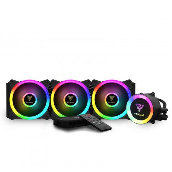 Gamdias CHIONE P2-360R Cpu Liquid Cooler Fan