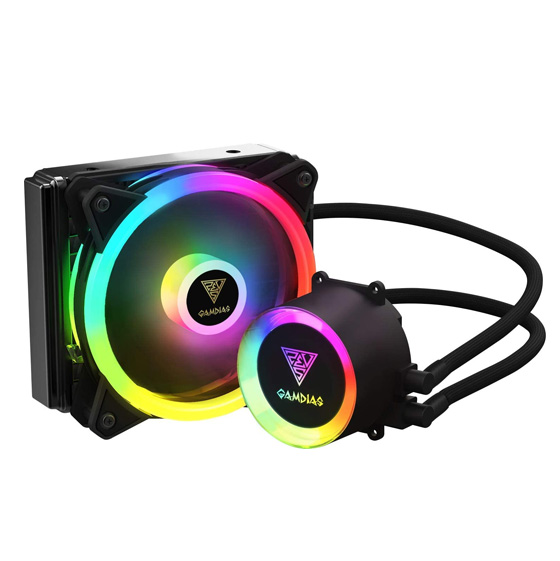 Gamdias CHIONE E2-120R Cpu Liquid Cooler Fan