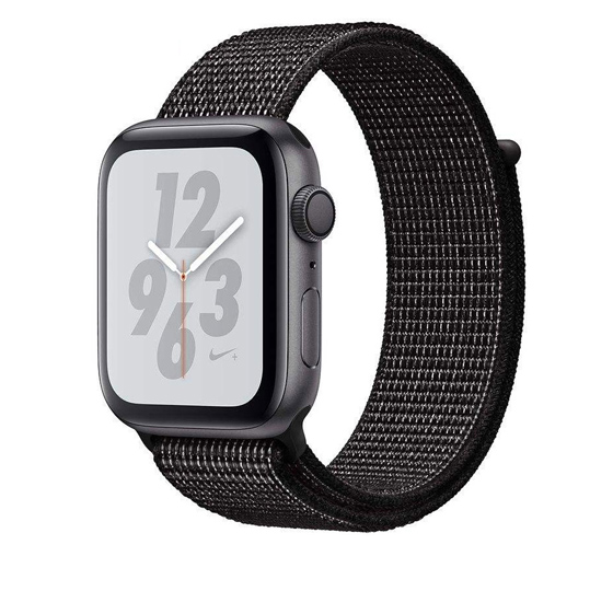 Apple Watch Serie 4 GPS Nike 44mm Space Gray Aluminum Case with Black Nike Sport Loop