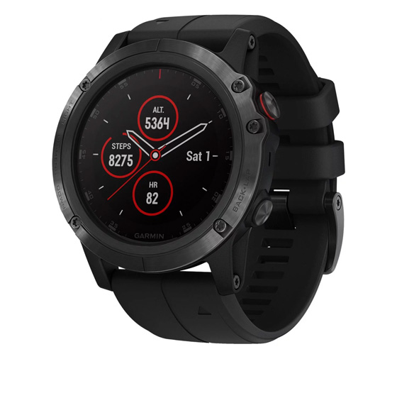 Garmin 010-01989-01 Fenix 5X Plus GPS Watch