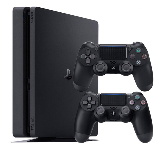 Sony Playstation 4 Slim Region 2 CUH-2116B Bundle Game Console - 1TB