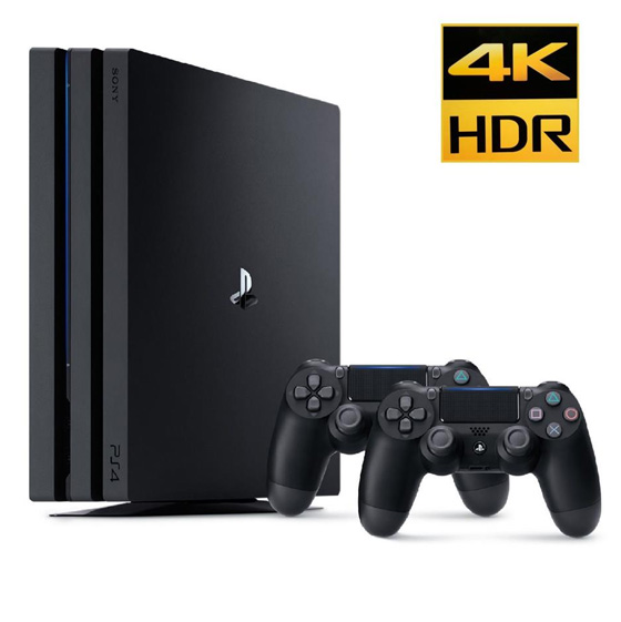 Sony Playstation 4 Pro Region 2 CUH-7116B Bundle Game Console - 1TB