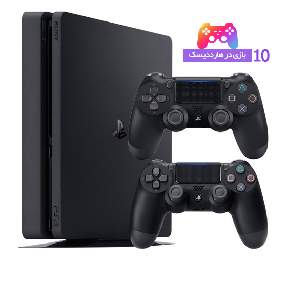 Sony Playstation 4 Slim Region 3 CUH-2218A Bundle Game Console With 10 Game in Hard - 500GB