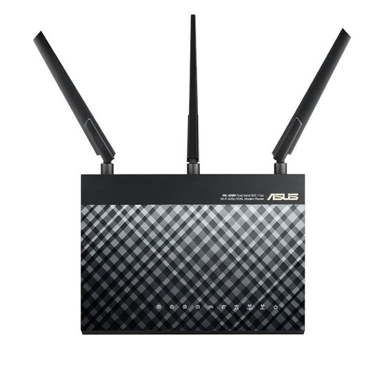 Asus DSL-AC68U Dual-Band Wireless-AC1900 Gigabit ADSL/VDSL Modem Router