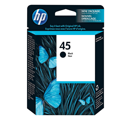 HP 45 Black Cartridge