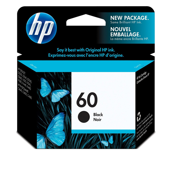 HP 60 Black Cartridge