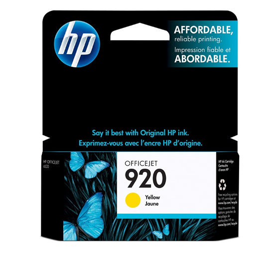 HP 920 Yellow Cartridge