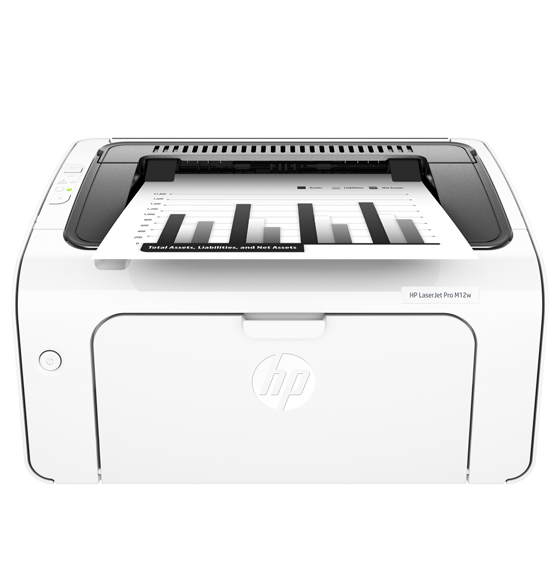 HP LaserJet Pro M12w Printer