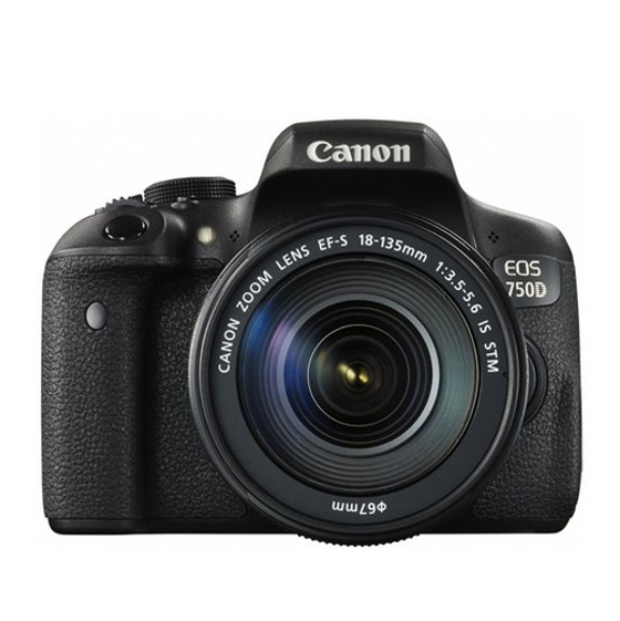 Canon EOS 750D / Rebel T6i / Kiss X8i kit 18-135 Digital Camera