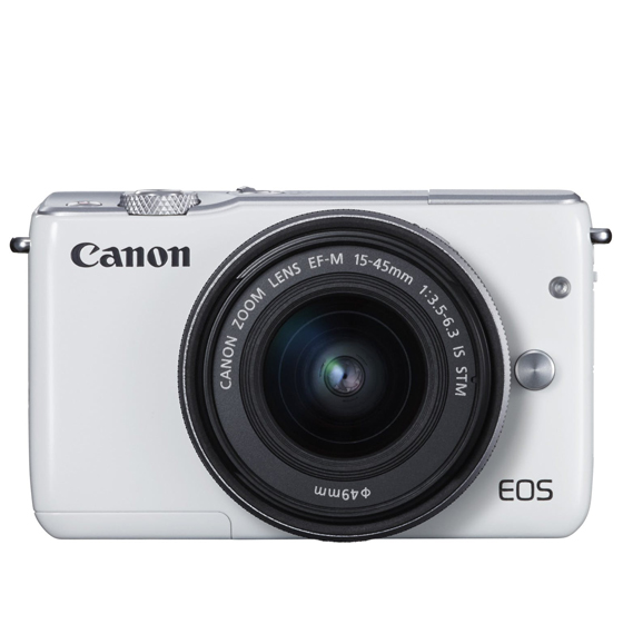Canon EOS M10 Mirrorless Digital Camera With 15-45mm Lens