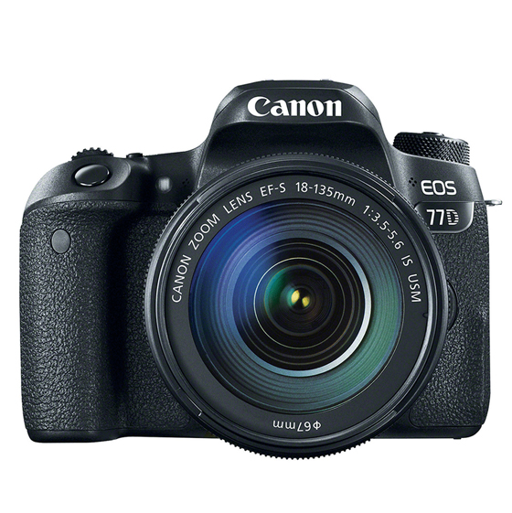 Canon EOS 77D Digital Camera With 18-135mm USM Lens