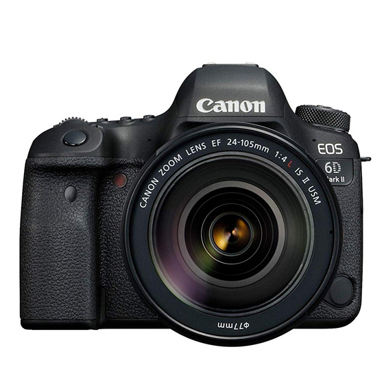 Canon EOS 6D Mark II Digital Camera With 24-105 F4 L IS II Lens