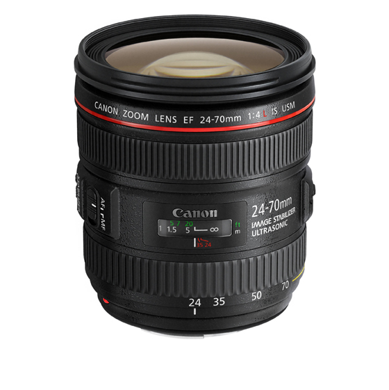 Canon EF 24-70mm f/4.0L IS USM Lens