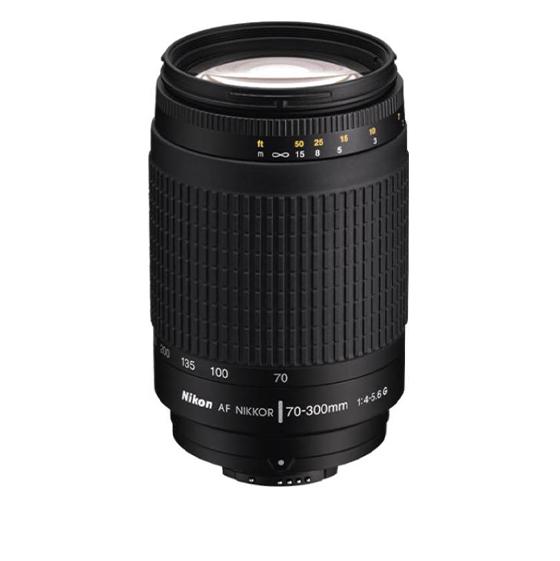 Nikon AF Zoom-NIKKOR 70-300mm f/4-5.6G Lens