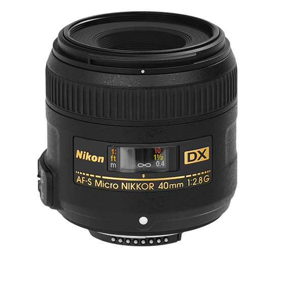Nikon AF-S DX Micro-NIKKOR 40mm f/2.8G Lens