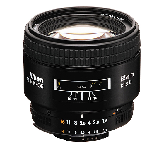 Nikon AF NIKKOR 85mm f/1.8D Lens