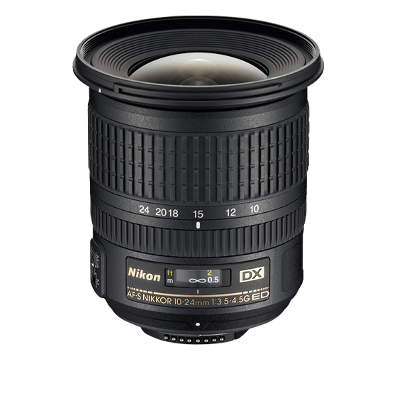 Nikon AF-S DX NIKKOR 10-24mm f/3.5-4.5G ED Lens